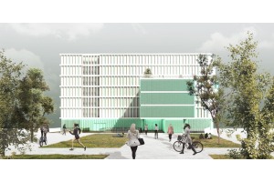 The new student residence at Campus Diagonal - Besòs will be connected to DISTRICLIMA